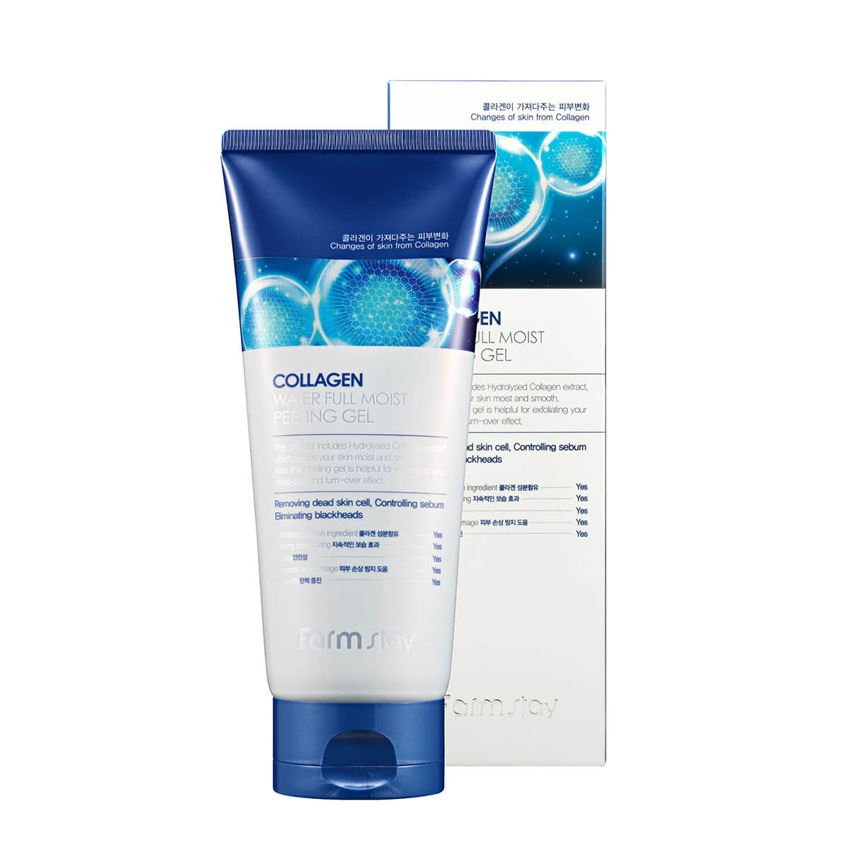 Näo peeling “FarmStay Collagen” 180ml Näo peeling “FarmStay Collagen” 180ml