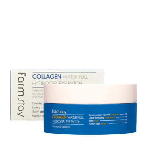FARMSTAY COLLAGEN Aqua FULL HYDRO Gel EYE PATCH, 60 pcs.