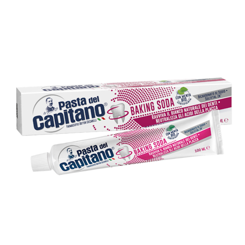 Hambapasta “Del Capitano”, Baking Soda Valgendav 75 ml Hambapasta “Del Capitano”, Baking Soda Valgendav 75 ml