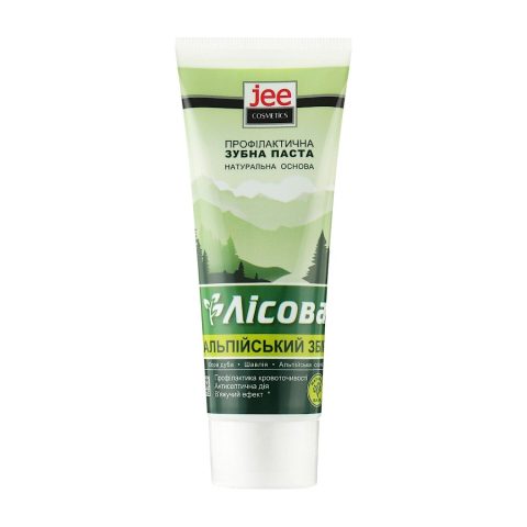 Toothpaste  “Jee cosmetics”“Lesnoy Alpine Herbal Blend”  75 ml