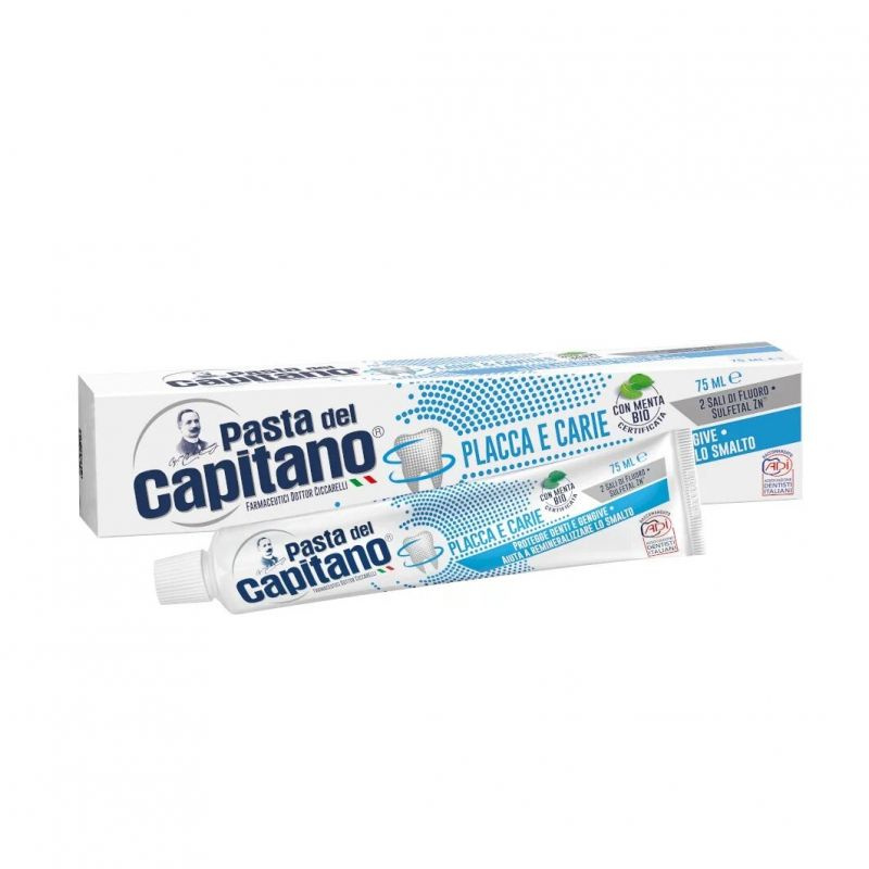 Hambapasta “Del Capitano” Kaariese ja hambakatu vastu” 75 ml Hambapasta “Del Capitano” Kaariese ja hambakatu vastu” 75 ml