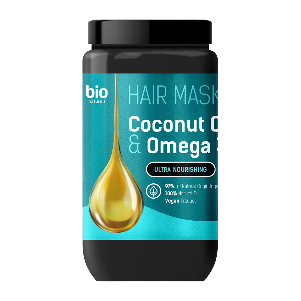 Juuksemask “Bio Naturell” “Coconut Oil & Omega 3” 946 ml Juuksemask “Bio Naturell” “Coconut Oil & Omega 3” 946 ml