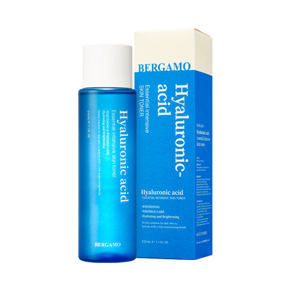 Bergamo Essential Intensive Тонер для лица Hyaluronic Acid 210мл Bergamo Essential Intensive Тонер для лица Hyaluronic Acid 210мл