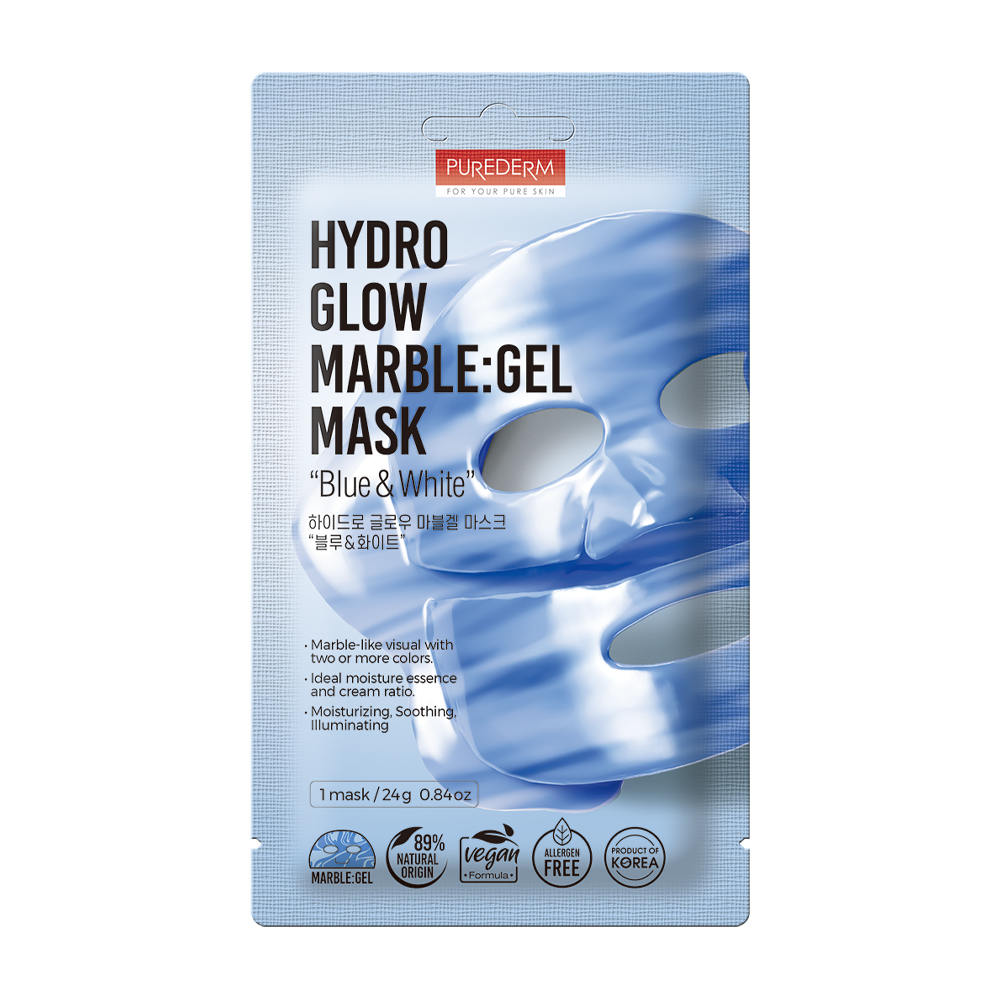 PUREDERM Hydro Glow Marble Gel Mask, 24 g PUREDERM Hydro Glow Marble Gel Mask, 24 g