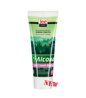 Hambapasta "Jee Cosmetics "Lesnaja Taiga tõmmis" 75 ml