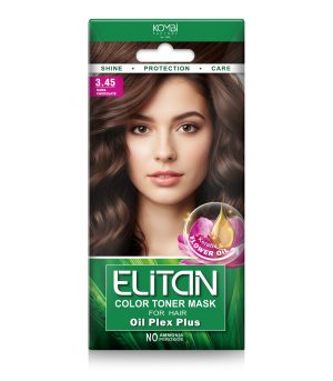 Tooniv juuksemask "ELITAN № 3.45", Tume šokolaad 30 ml