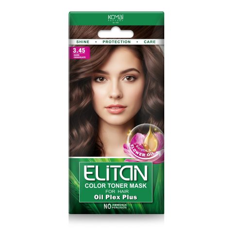 Tooniv juuksemask “ELITAN № 3.45”, Tume šokolaad 30 ml