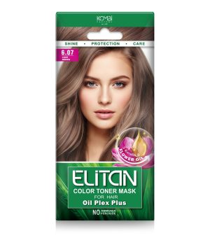 Tooniv juuksemask "ELITAN № 6.07" – Pruun (Helepruun) 30ml