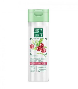 Õrn puhastuspiim"Pure Line", pohlaga 100 ml