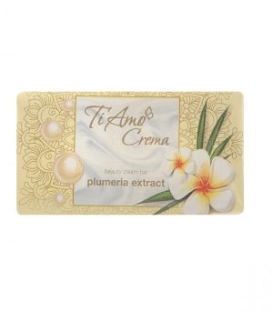 Kreemseep "Ti Amo Crema", plumeria ekstraktiga 125 g