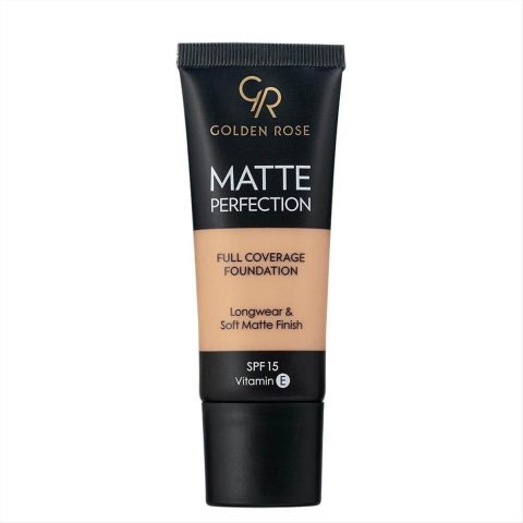 Kauapüsiv Meigialuskreem Golden Rose Matte Perfection Full Coverage Foundation SPF 15 35ml nr7