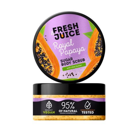 Suhkrukoorija kehale “Kuninglik papaia” Fresh Juice 200ml