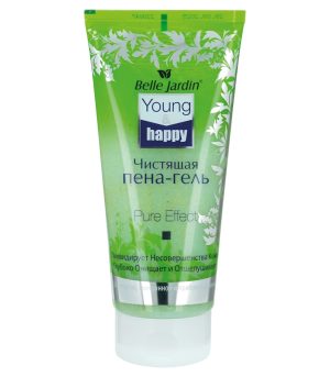 Puhastav geel-vaht näole "Young and Happy" 200ml