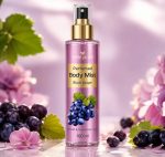 Perfumed body mist “Body Care Black Grape” 160 ml
