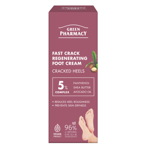 Taastav jalakreem pragude vastu Green Pharmacy 75ml