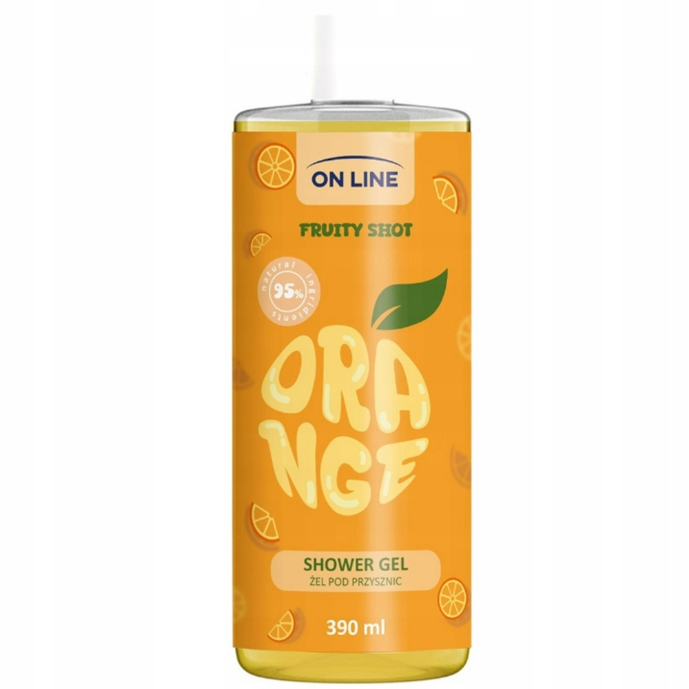 Dušigeel Fruity Shot “Orange” 390ml Dušigeel Fruity Shot “Orange” 390ml