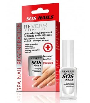 Kompleksne hooldus hapratele ja rabedatele küüntele "Revers SOS Nails Stronger" 10ml
