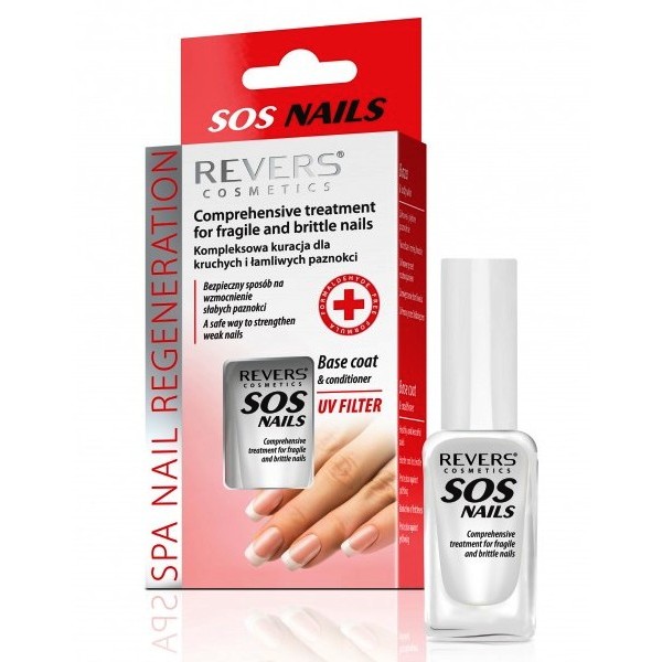 Kompleksne hooldus hapratele ja rabedatele küüntele “Revers SOS Nails Stronger” 10ml Kompleksne hooldus hapratele ja rabedatele küüntele “Revers SOS Nails Stronger” 10ml
