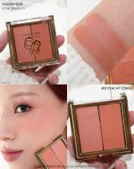 Põsepuna Golden Rose Iconic Blush Duo nr02 Peachy Coral 2*3g